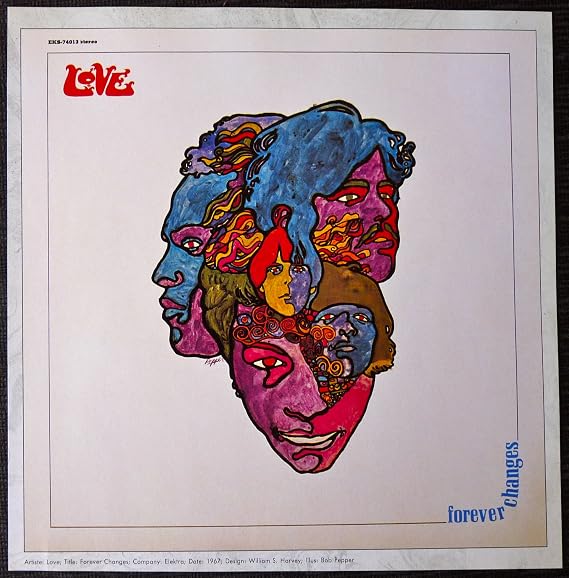 LOVE - Forever Changes - Vintage Album Cover Poster