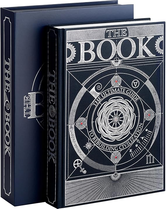 HUNGRY MINDS The Book in a Gift Box: Ultimate Guide for Rebuilding Civilization. A Must-Have for Adults, This Inspirational Artifact is a Knowledge Powerhouse with 400+ Pages
