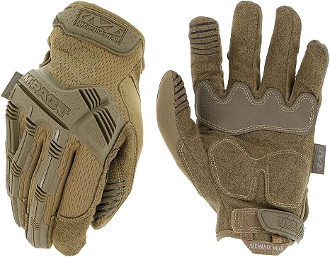 Mechanix Wear - M-Pact Covert Gloves (Large, Brown) Coyote | Touchscreen-Capable Safety Gloves with Impact Protection, Vibration Absorption & a Secure Fit for Men