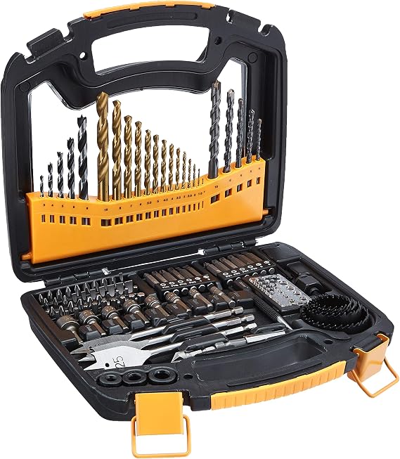 Amazon Basics Drill and Driver Multi-Bit Set, 100 Count