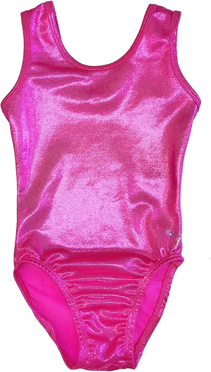 Sookie Active Metallic Sheen Classic Tank Leotard Youth