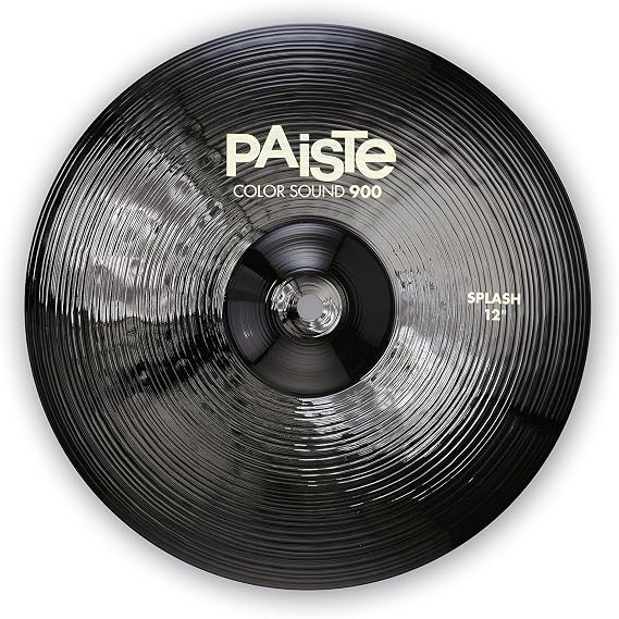Paiste 12 Inches Color Sound 900 Black Splash Cymbal