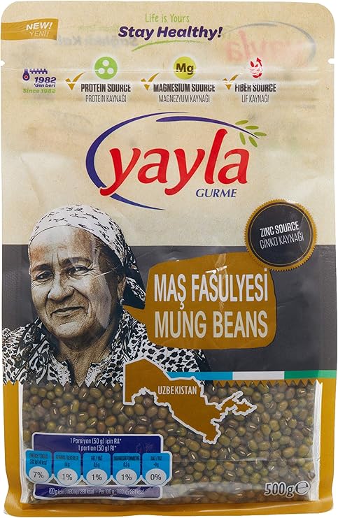 yayla Gurme Maş Fasulye, 500 gr Tekli Paket