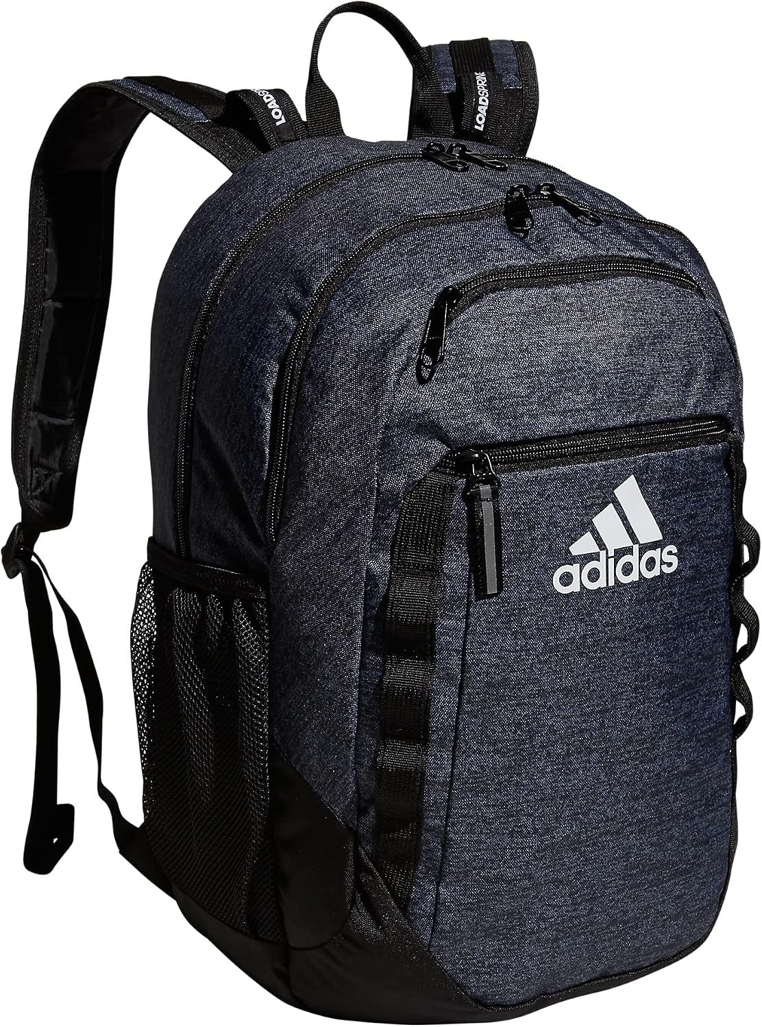 adidas Excel Backpack Durable Large Athletic Laptop Book Bag, Jersey BlackBlackWhite Fw21, One size, Excel Backpack for Men & Women – Durable Large Athletic Laptop Bag
