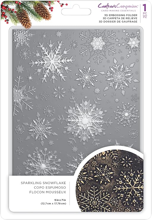 Die'sire 3D Embossing Folder, Clear