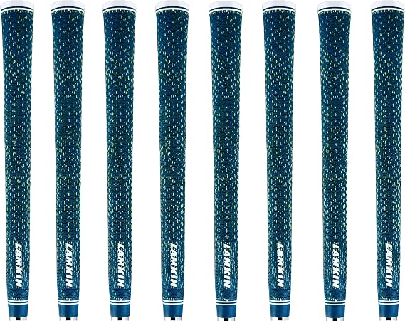 Lamkin UTx Solid Cord Blue Golf Grip Bundle (8 Piece), Standard