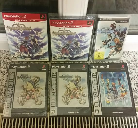 Kingdom Hearts Final Mix Ultimate Hits Japanese Language Import - Requires Japanese PS2