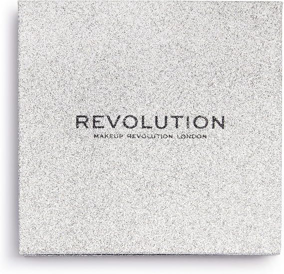 Makeup Revolution, Pressed Glitter, Eyeshadow, Illusion, 9 Shades, 13.5g