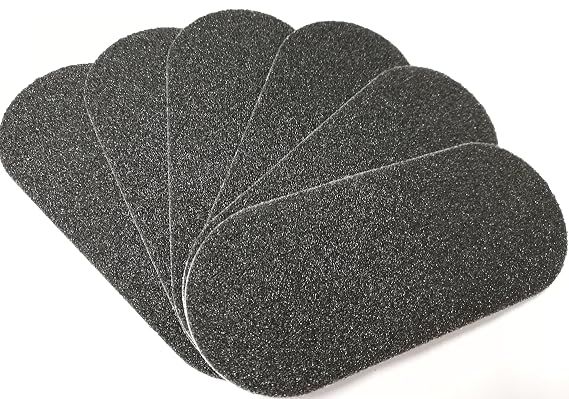 RE-USABLE Ergonomic Foot File Refill Pads (80 GRIT)