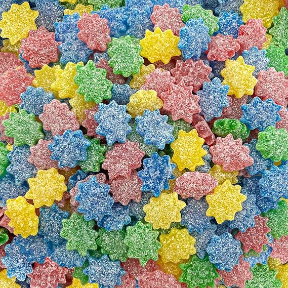 Sour Gummy Candy, Blastz Star Gummies, 8 Oz Bag | Blue Raspberry, Tutti-Frutti, Green Apple, Strawberry, Chewy Candy